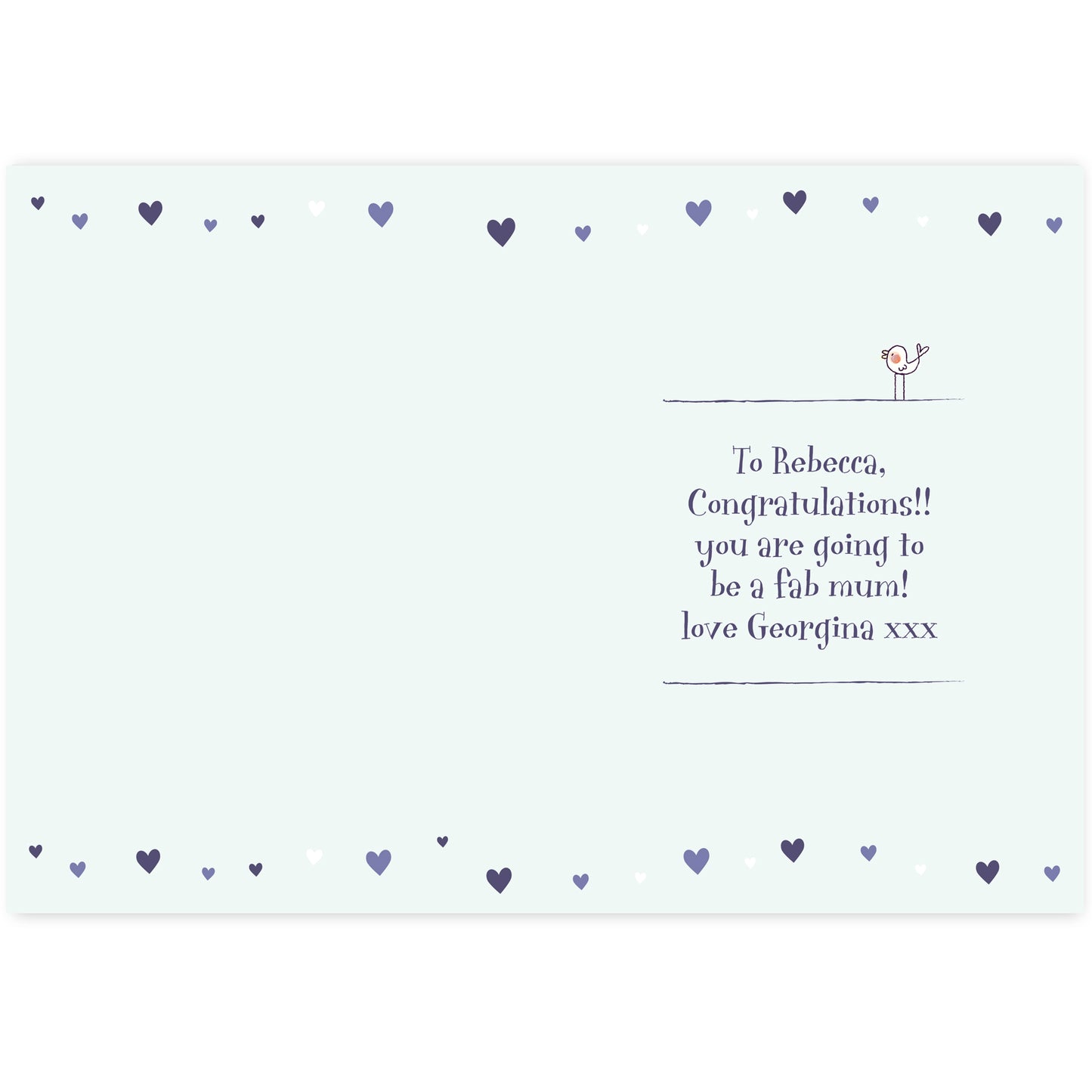 Personalised Baby Shower Umbrella Card - MK&JD Gifts