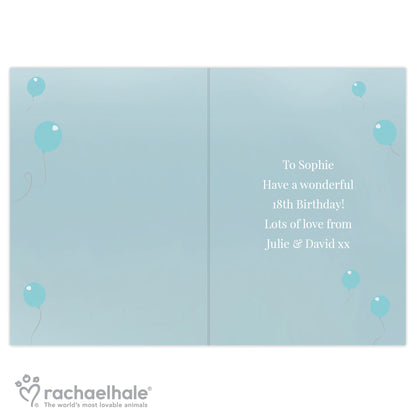 Personalised Rachael Hale 'Party 'Til You Drop' Card - MK&JD Gifts