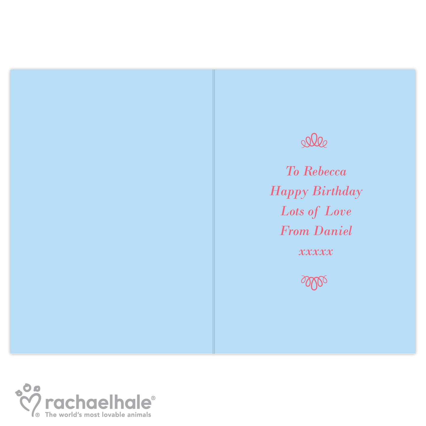 Personalised Rachael Hale Fabulous Birthday Card - MK&JD Gifts
