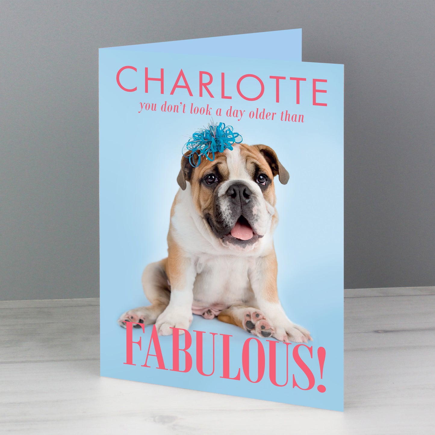 Personalised Rachael Hale Fabulous Birthday Card - MK&JD Gifts