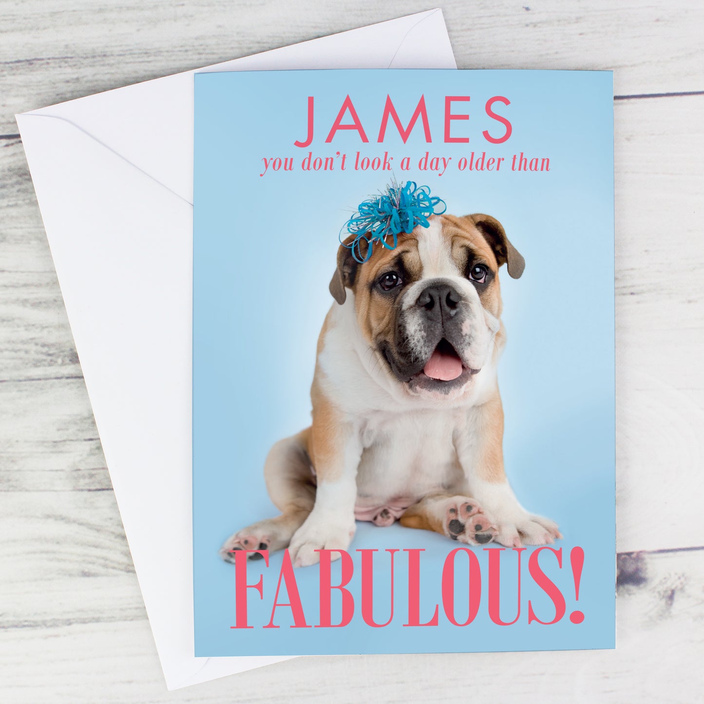 Personalised Rachael Hale Fabulous Birthday Card - MK&JD Gifts