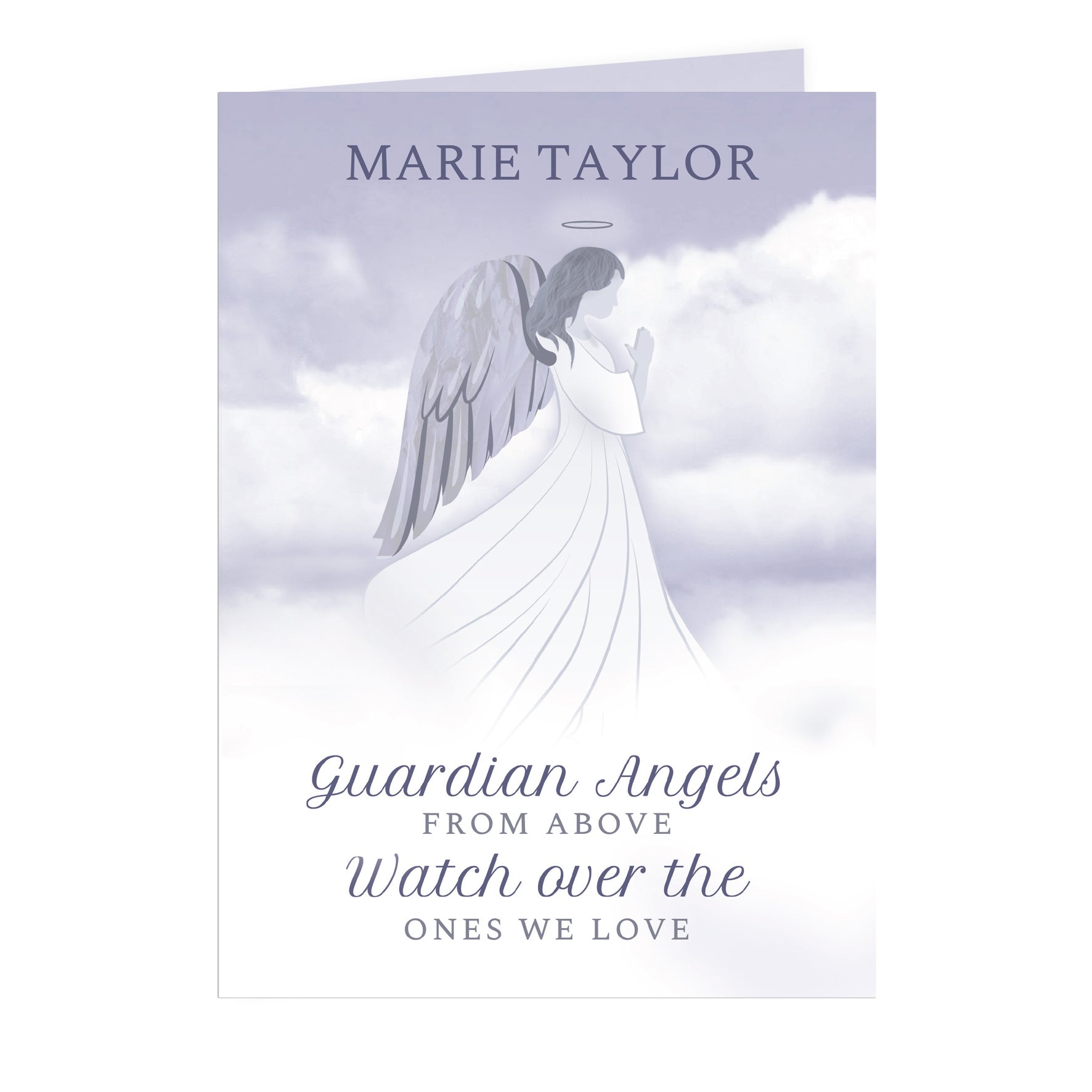 Personalised Guardian Angel Card - MK&JD Gifts