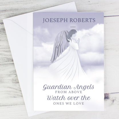 Personalised Guardian Angel Card - MK&JD Gifts