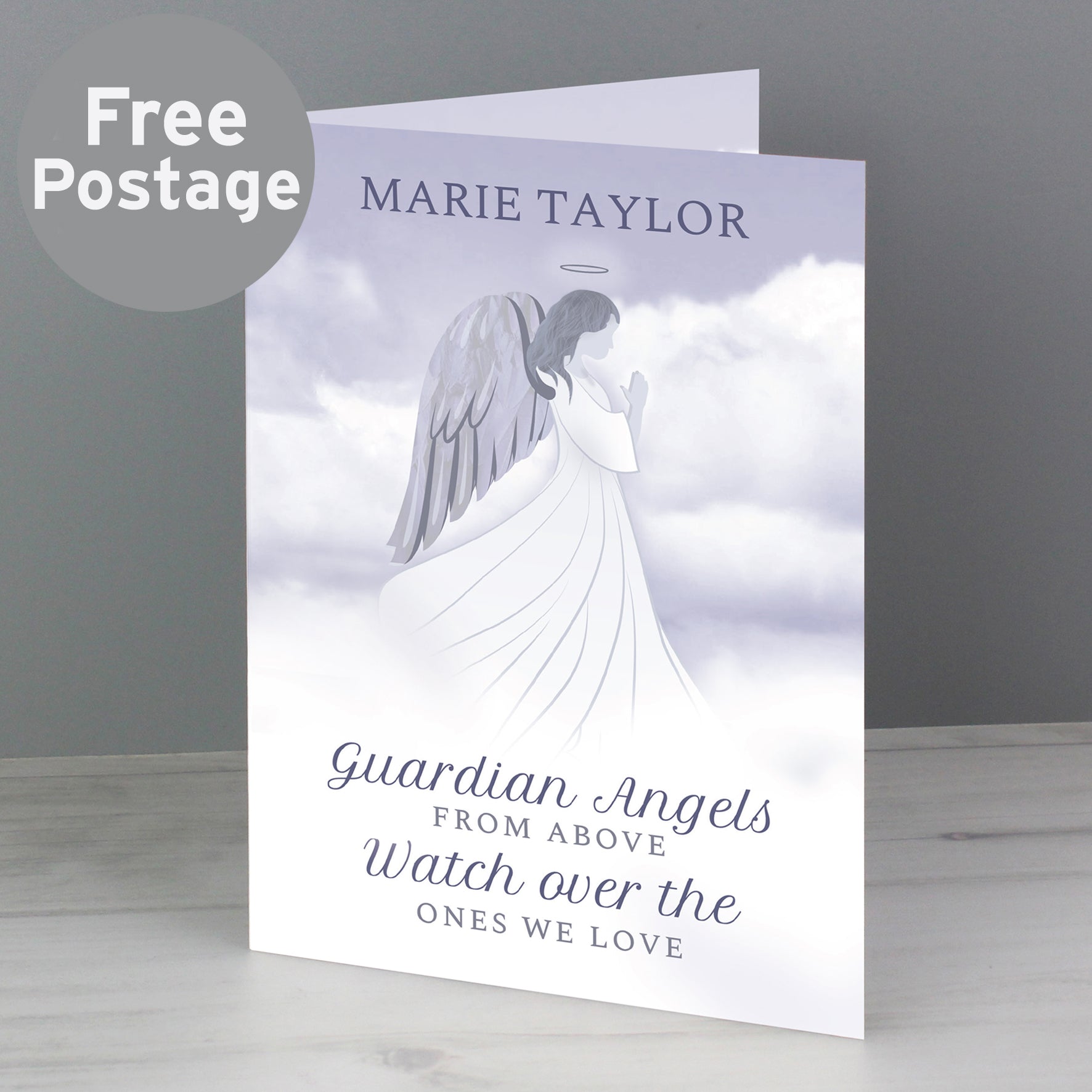 Personalised Guardian Angel Card - MK&JD Gifts