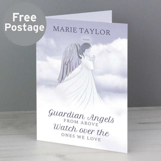 Personalised Guardian Angel Card - MK&JD Gifts