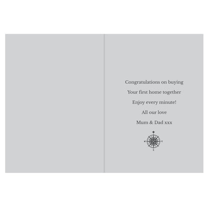 Personalised 1805 - 1874 Old Series Map Compass Card - MK&JD Gifts