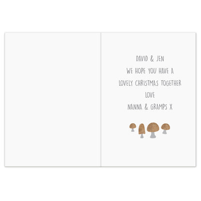 Personalised Christmas Gonk Card - MK&JD Gifts