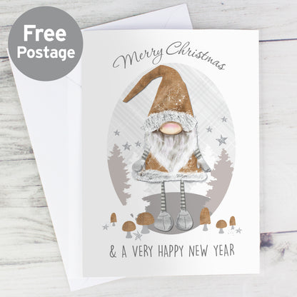 Personalised Christmas Gonk Card - MK&JD Gifts