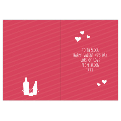 Personalised 'Gin to My Tonic' Card - MK&JD Gifts