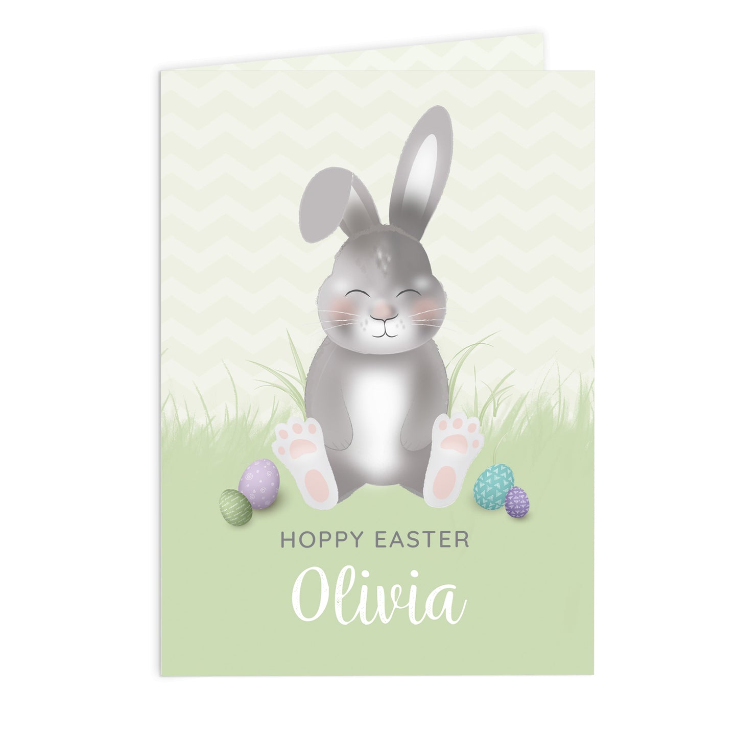 Personalised Easter Bunny Card - MK&JD Gifts