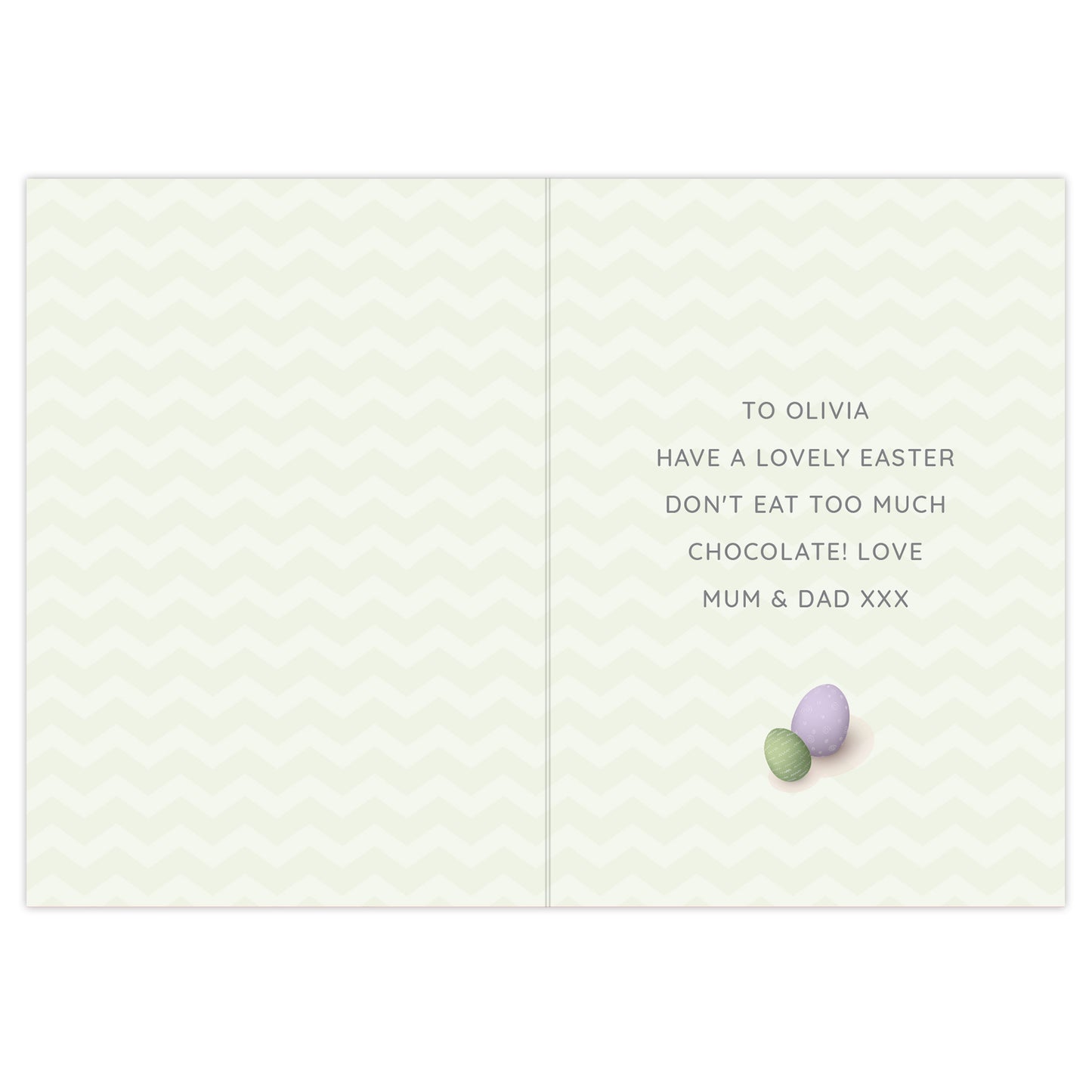 Personalised Easter Bunny Card - MK&JD Gifts