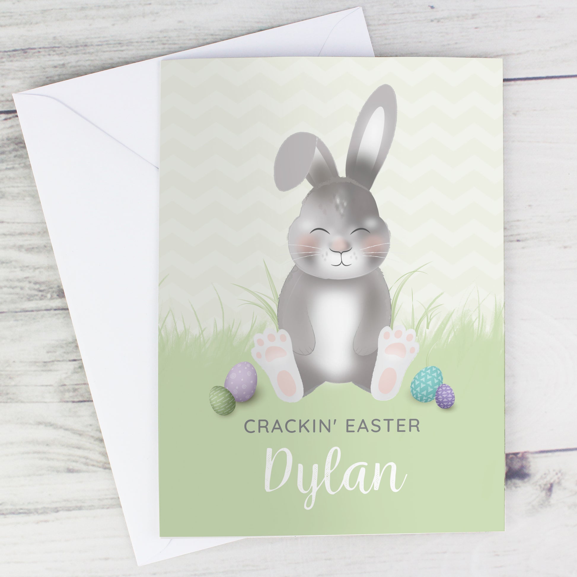 Personalised Easter Bunny Card - MK&JD Gifts