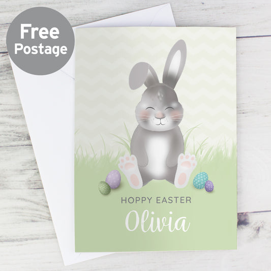 Personalised Easter Bunny Card - MK&JD Gifts