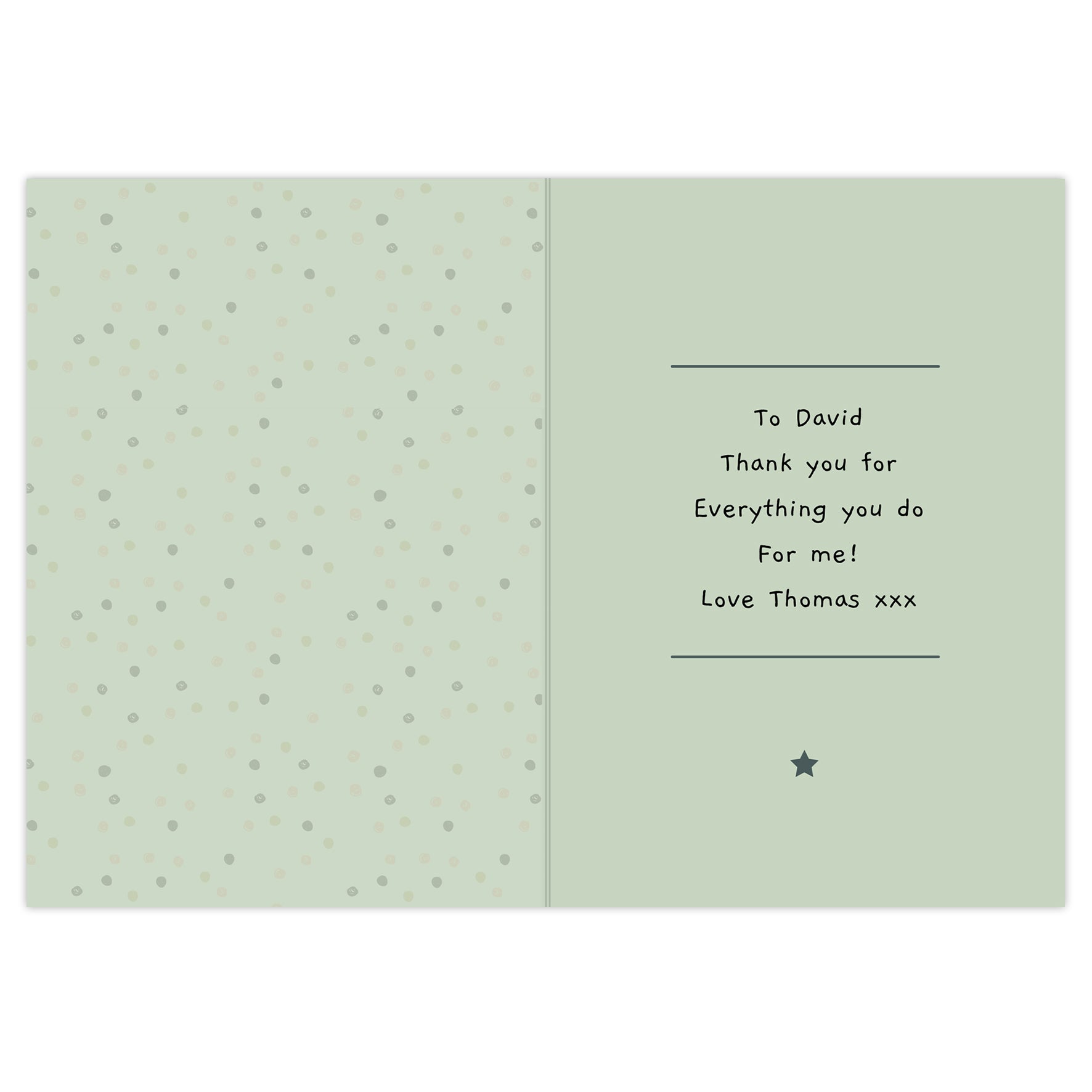 Personalised 'You're Like a Dad to Me' Card - MK&JD Gifts
