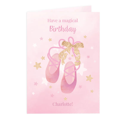 Personalised Swan Lake Ballet Card - MK&JD Gifts
