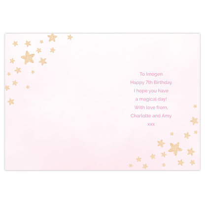 Personalised Swan Lake Ballet Card - MK&JD Gifts