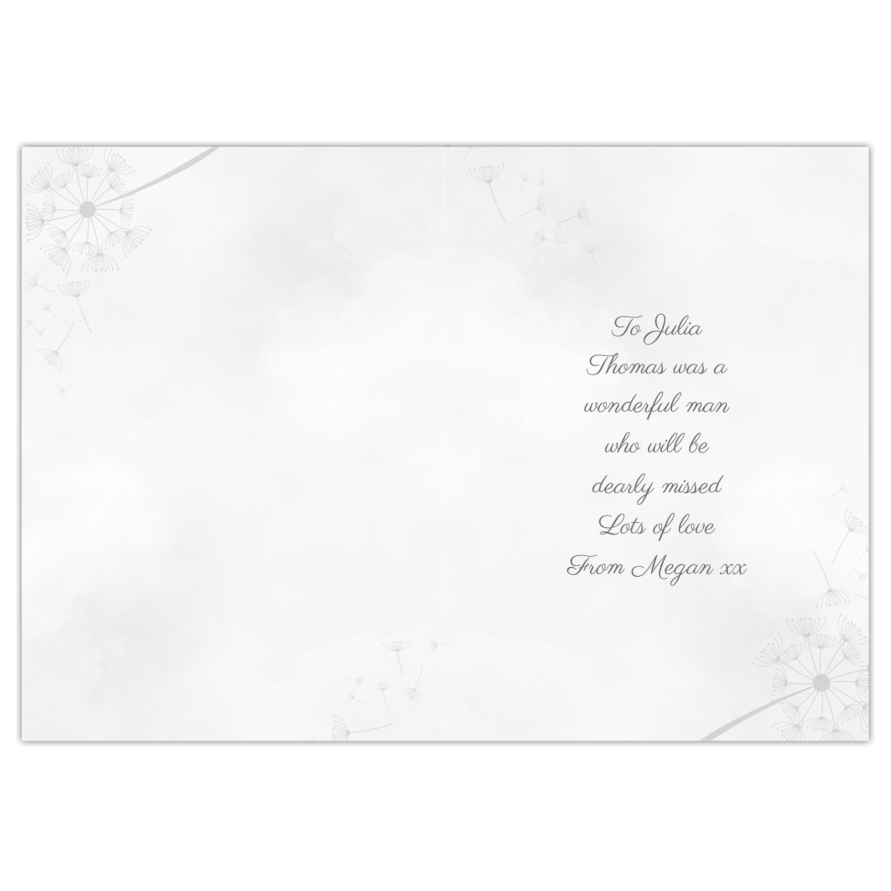 Personalised Deepest Sympathy Card - MK&JD Gifts