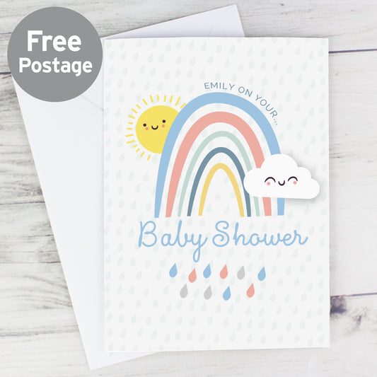 Personalised Baby Shower and New Baby Card - MK&JD Gifts
