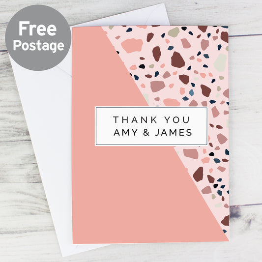 Personalised Thank You Card - MK&JD Gifts