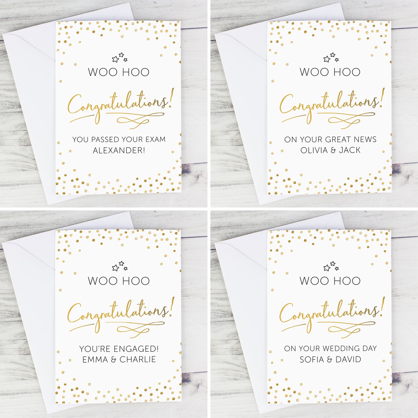 Personalised Congratulations Card - MK&JD Gifts