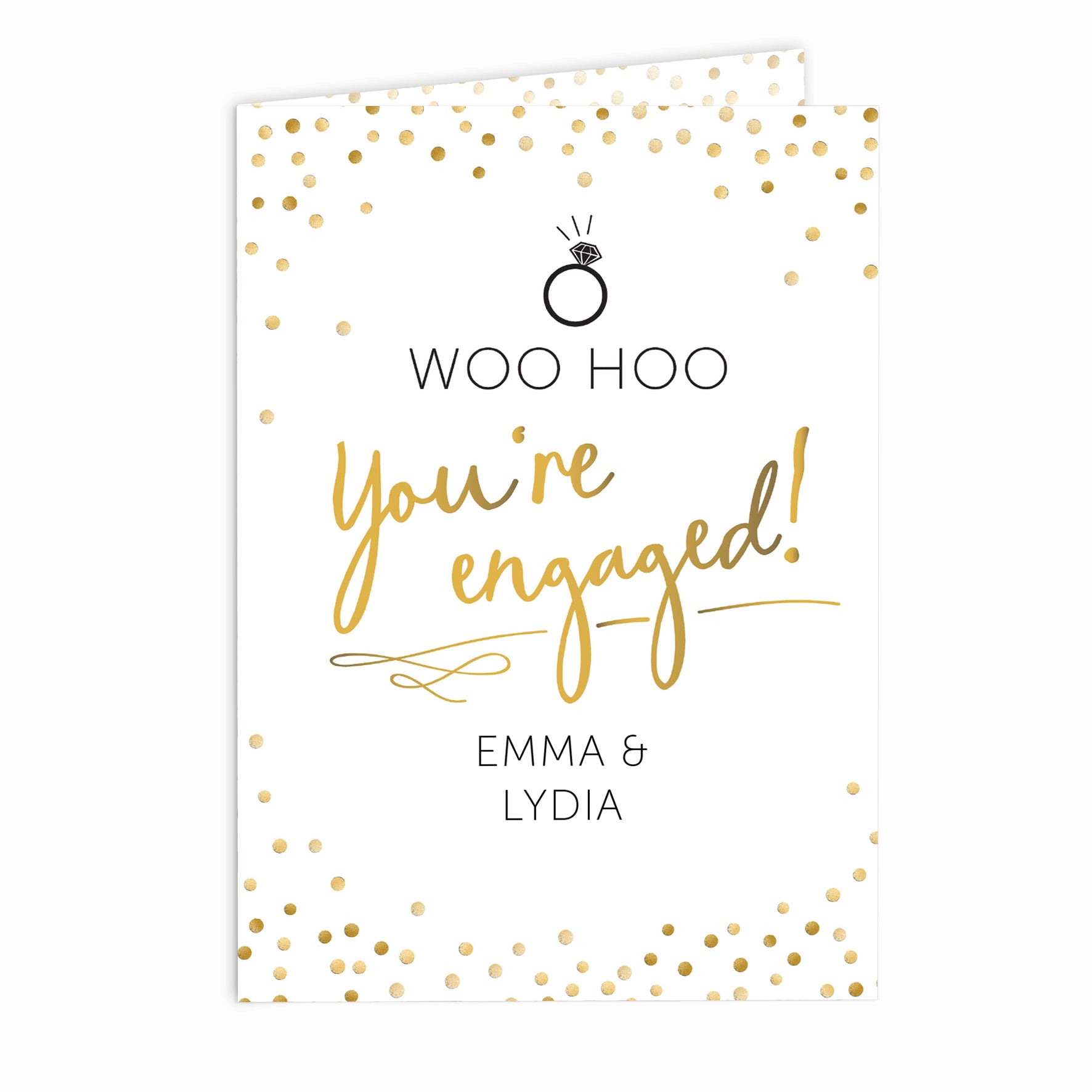 Personalised Engagement Card - MK&JD Gifts