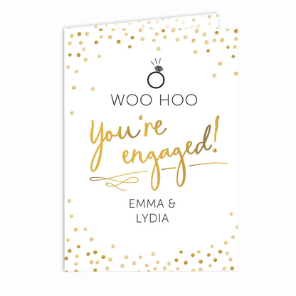 Personalised Engagement Card - MK&JD Gifts