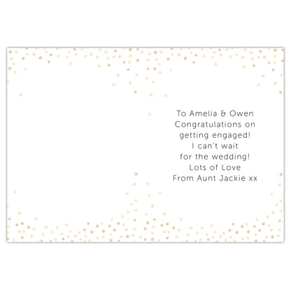Personalised Engagement Card - MK&JD Gifts