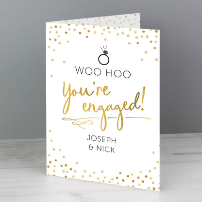 Personalised Engagement Card - MK&JD Gifts