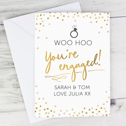 Personalised Engagement Card - MK&JD Gifts
