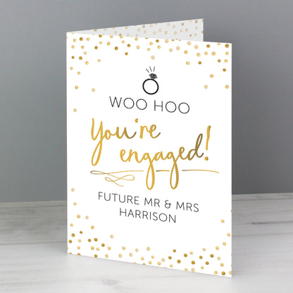 Personalised Engagement Card - MK&JD Gifts
