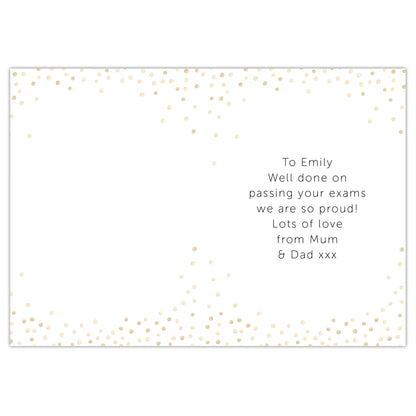 Personalised You Passed! Card - MK&JD Gifts