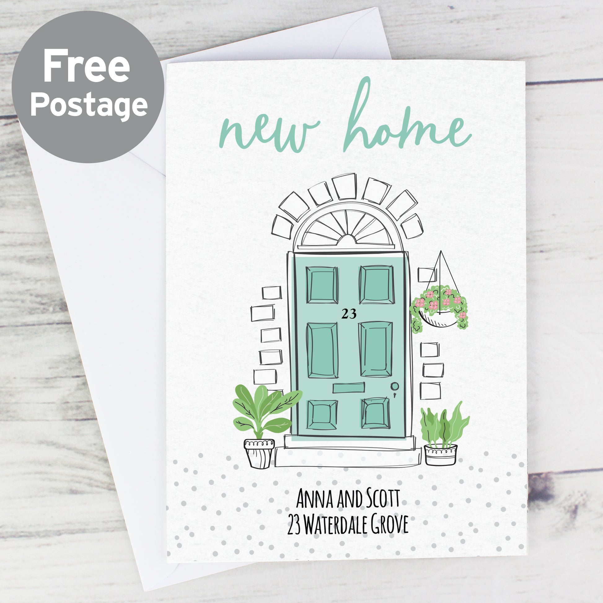 Personalised New Home Card - MK&JD Gifts