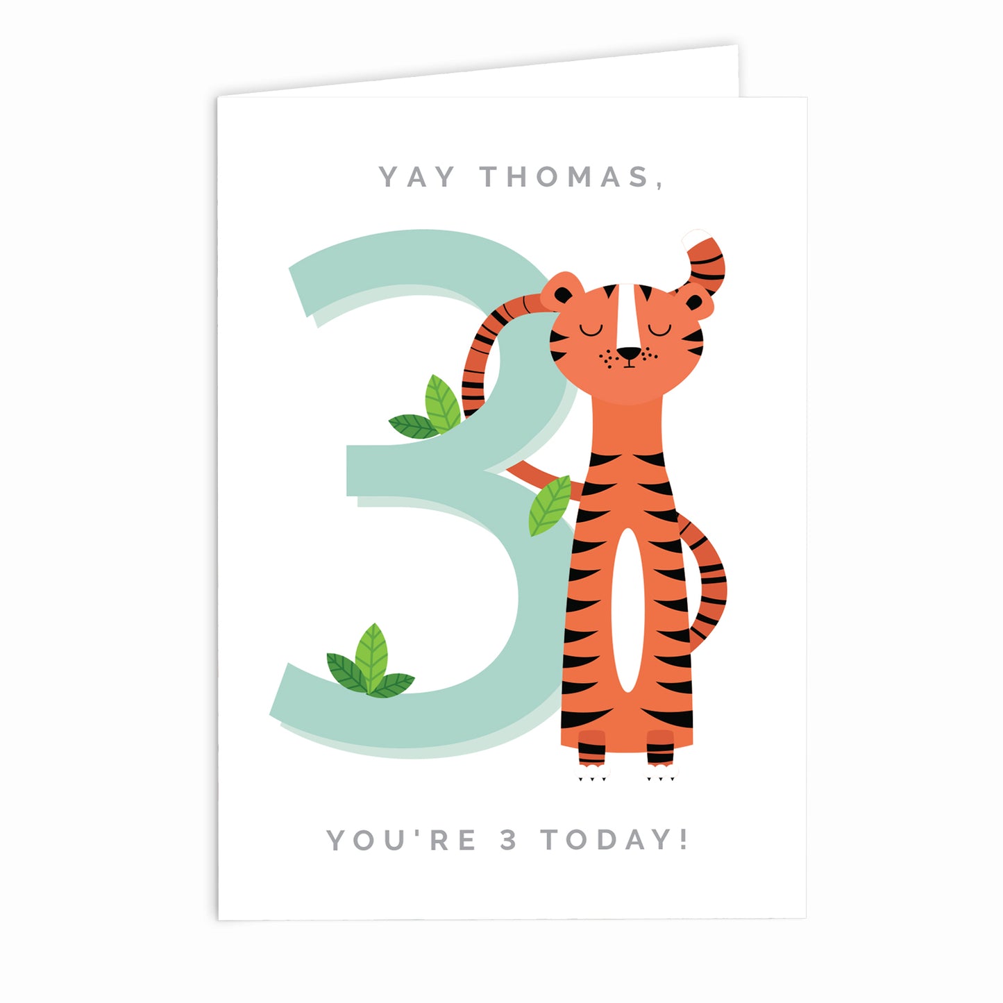 Personalised Animal Birthday Card - MK&JD Gifts
