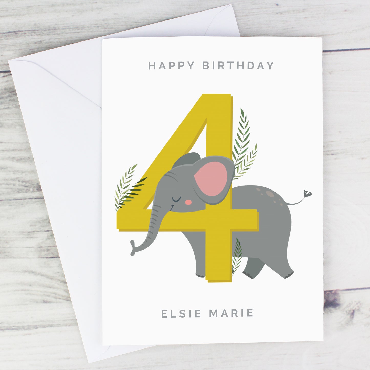 Personalised Animal Birthday Card - MK&JD Gifts