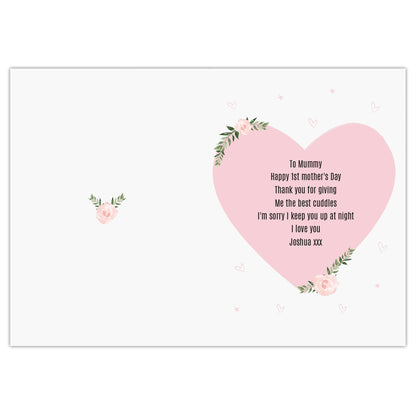 Personalised 1st Mother's Day Mama Bear Card - MK&JD Gifts
