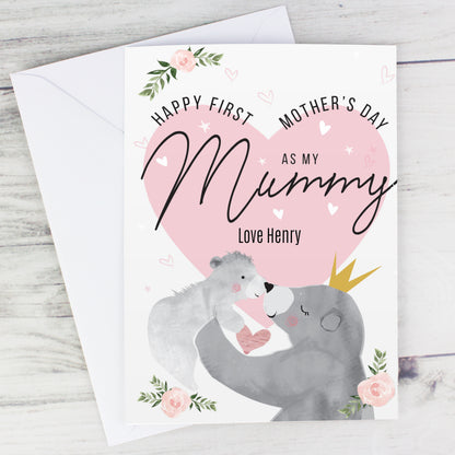 Personalised 1st Mother's Day Mama Bear Card - MK&JD Gifts