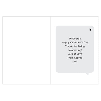 Personalised Love You Photo Upload Greeting Card - MK&JD Gifts
