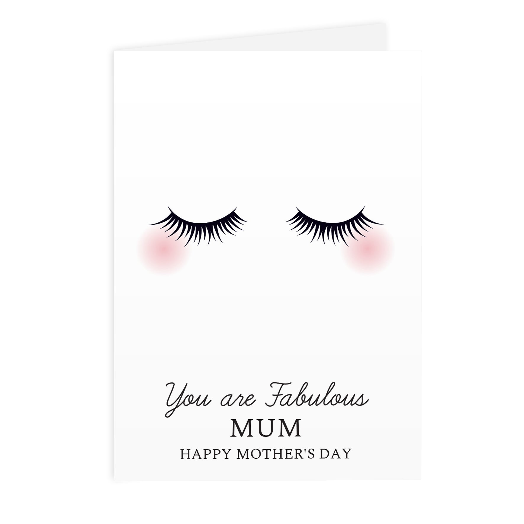 Personalised Eyelashes Card - MK&JD Gifts