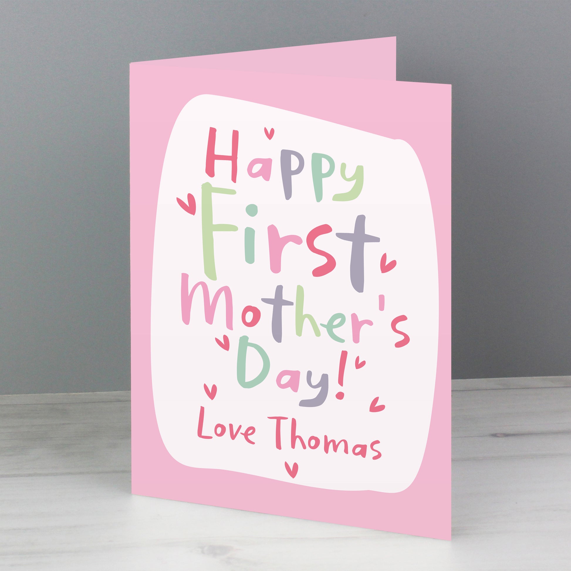 Personalised Happy First Mother's Day Card - MK&JD Gifts