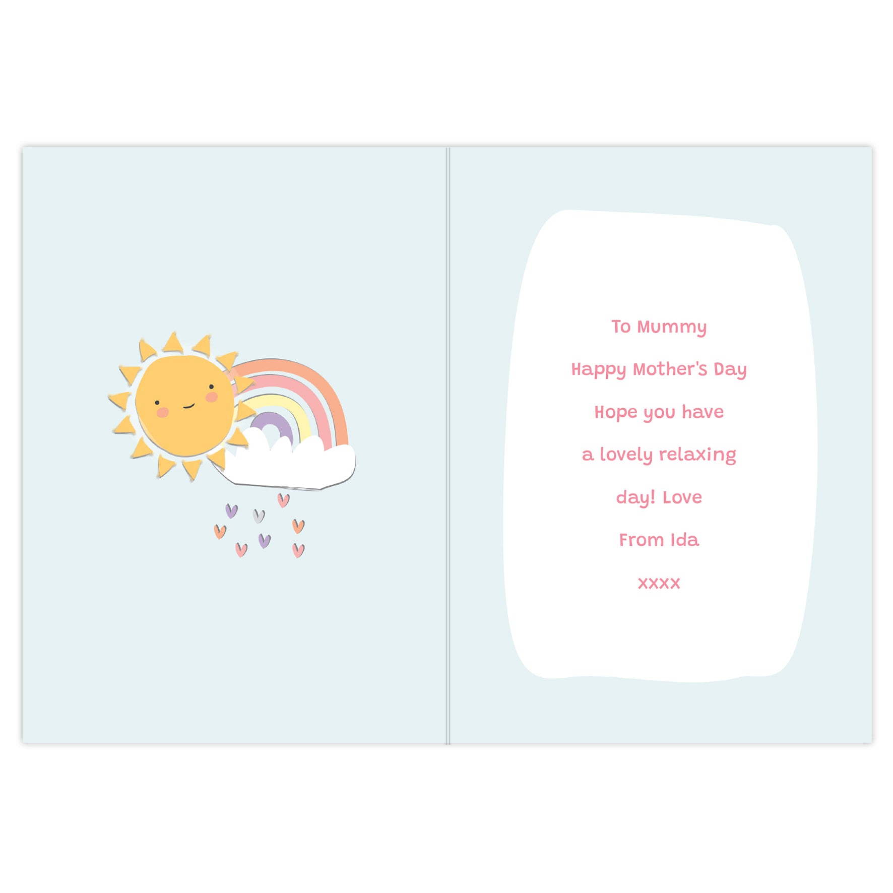 Personalised You Are My Sunshine Card - MK&JD Gifts