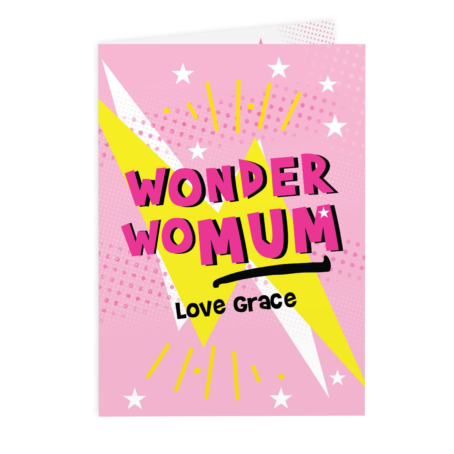 Personalised Wonder WoMum Card - MK&JD Gifts