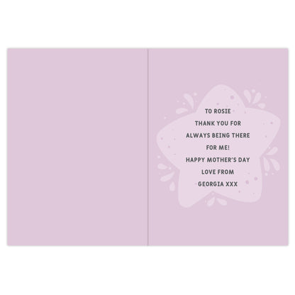 Personalised To My Bonus Mum Card - MK&JD Gifts