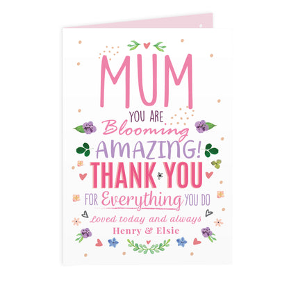 Personalised You Are Blooming Amazing Card - MK&JD Gifts