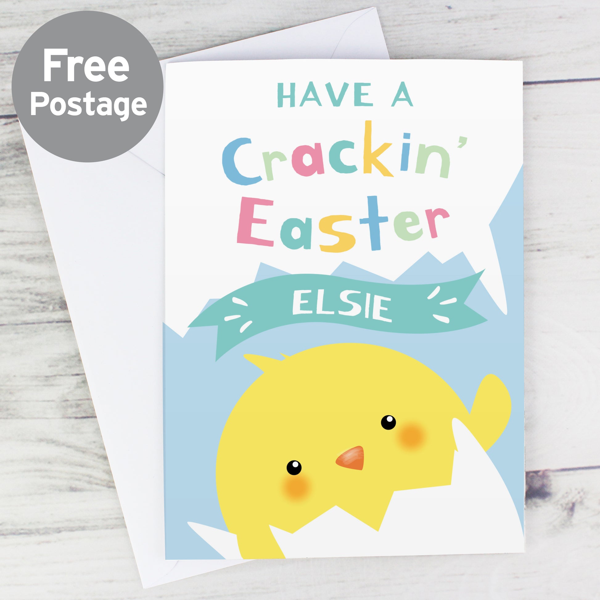 Personalised Have A Cracking Easter Card - MK&JD Gifts