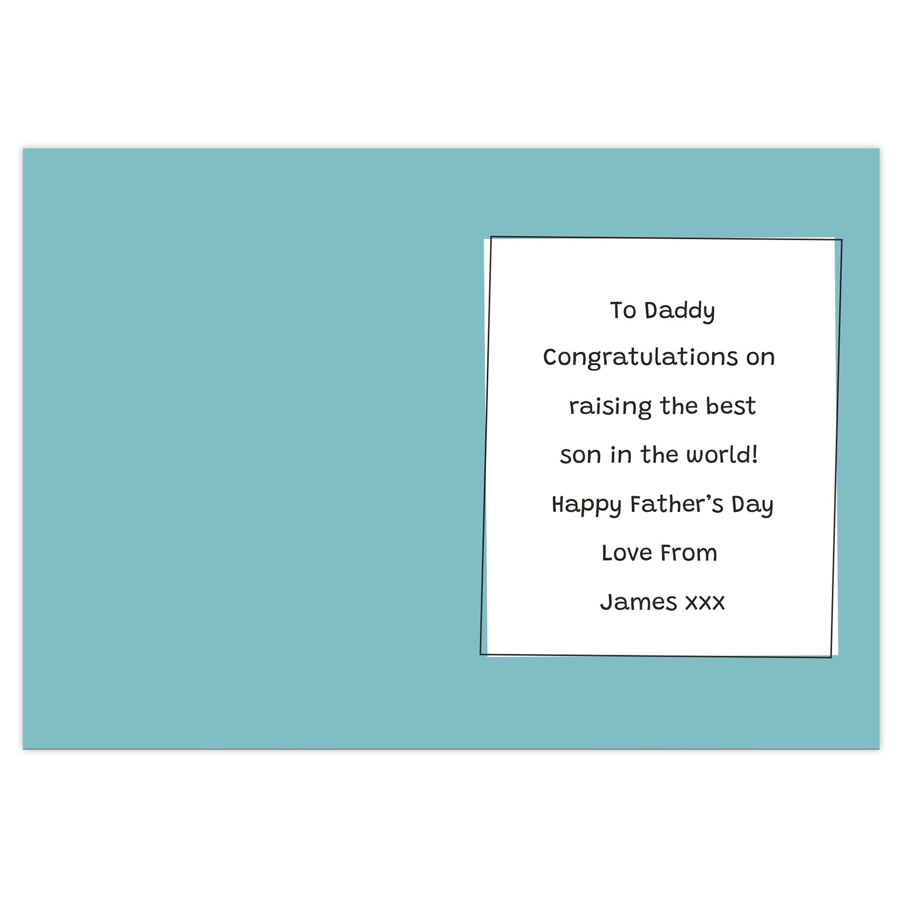 Personalised Well Done Dad... Card - MK&JD Gifts