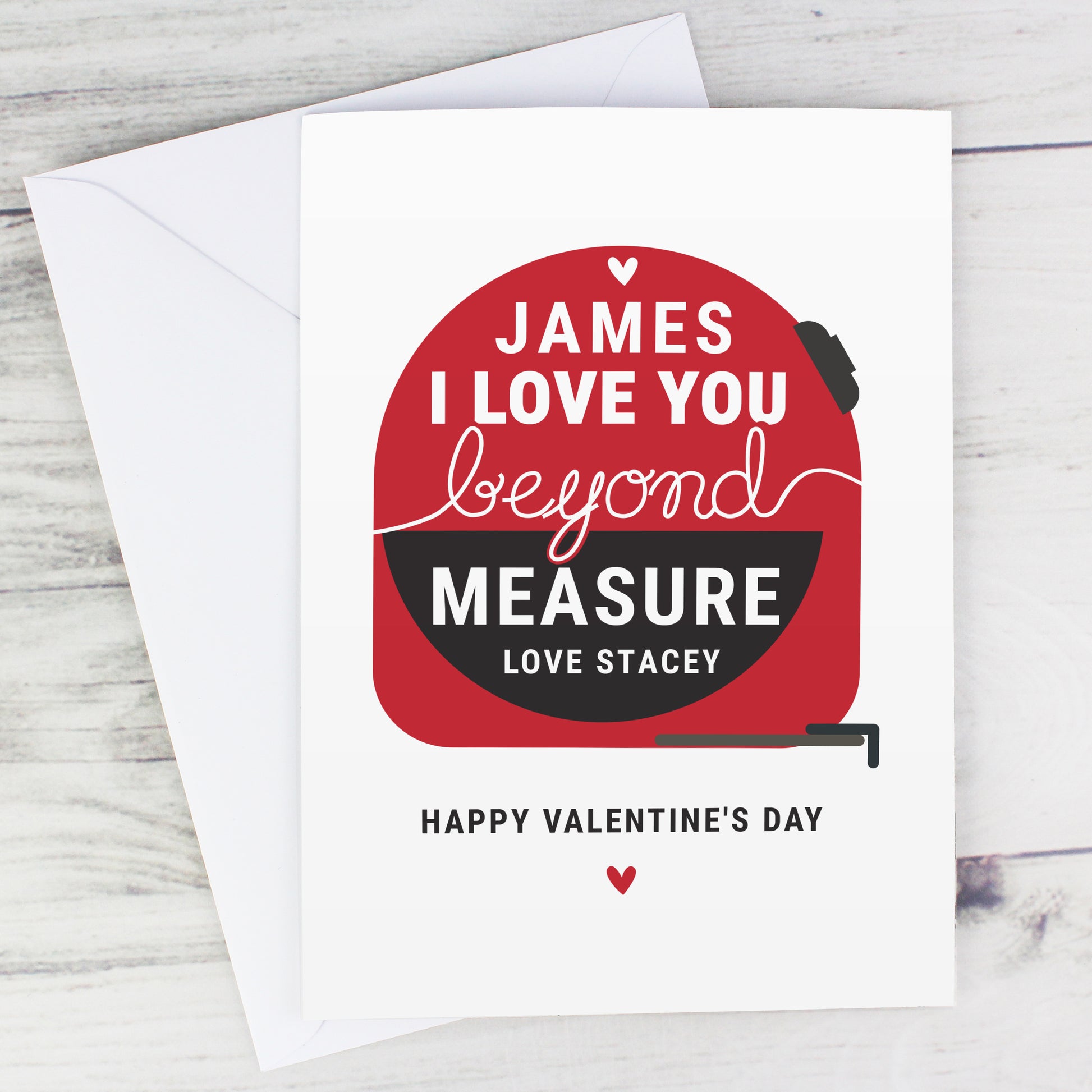 Personalised Beyond Measures Card - MK&JD Gifts