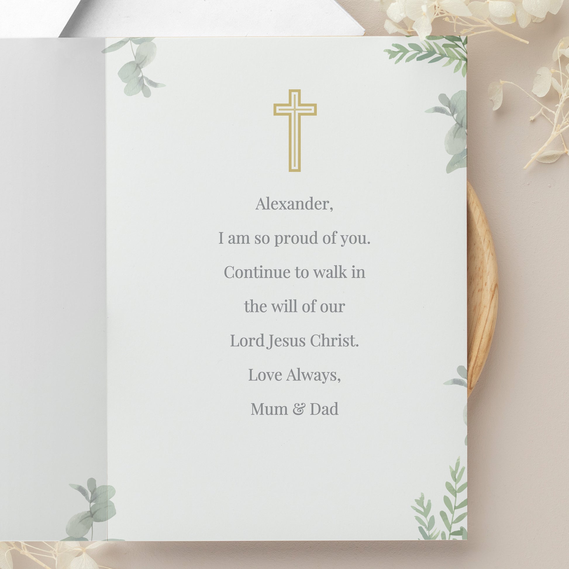 Personalised First Holy Communion Card - MK&JD Gifts