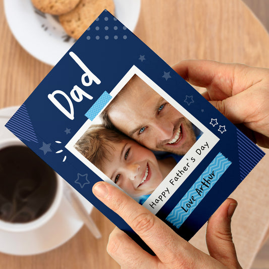 Personalised Polaroid Photo Upload Card - MK&JD Gifts