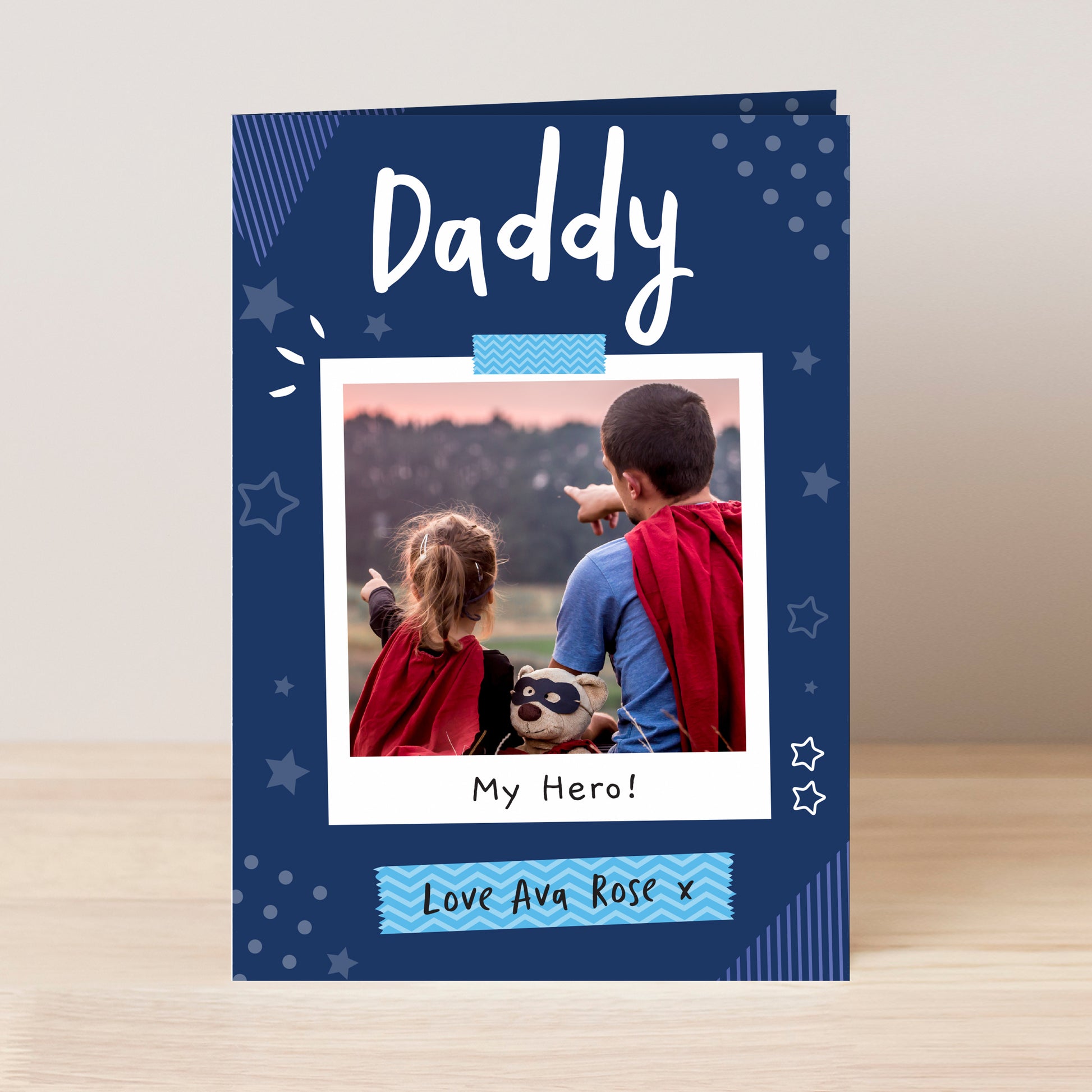 Personalised Polaroid Photo Upload Card - MK&JD Gifts
