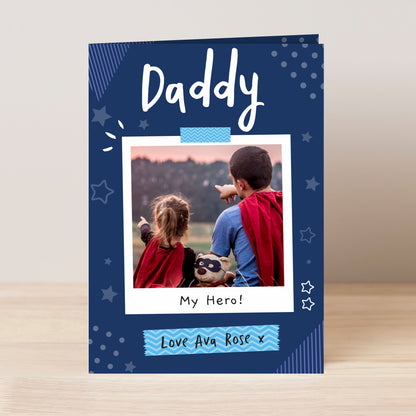 Personalised Polaroid Photo Upload Card - MK&JD Gifts